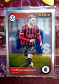 Topps Merlin 2024/25 Santiago Giménez AC Milan UEFA Champions League Base Card