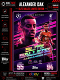 Match Attax Extra 25/26 Alexander Isak Blitz Ballerz BB1 Liverpool 2025/2026