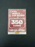 Panini Adrenalyn XL FIFA World Cup 2026 350 COINS LIMITED EDITION Card