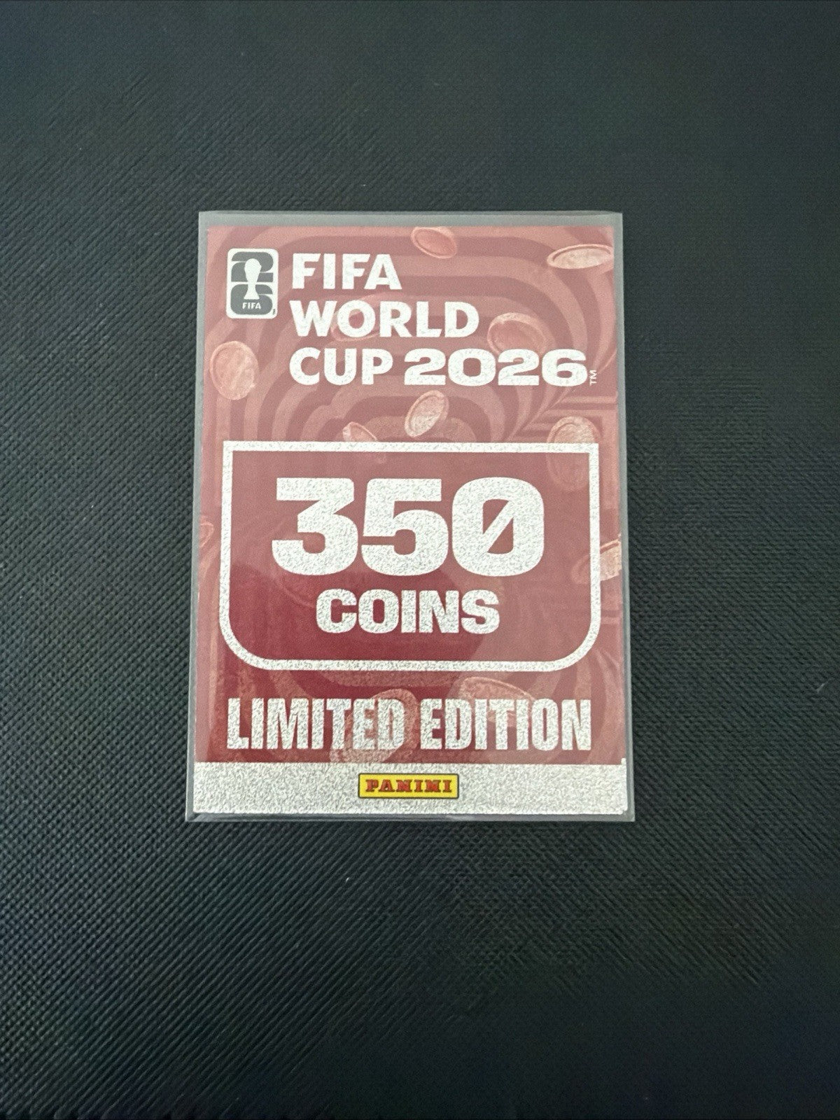 Panini Adrenalyn XL FIFA World Cup 2026 350 COINS LIMITED EDITION Card