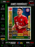 Topps Match Attax 2018/19 James Rodríguez 100 Club FC Bayern München #259