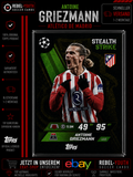 Antoine Griezmann Stealth Strike #440 Topps Match Attax UEFA 2025/26 Atlético